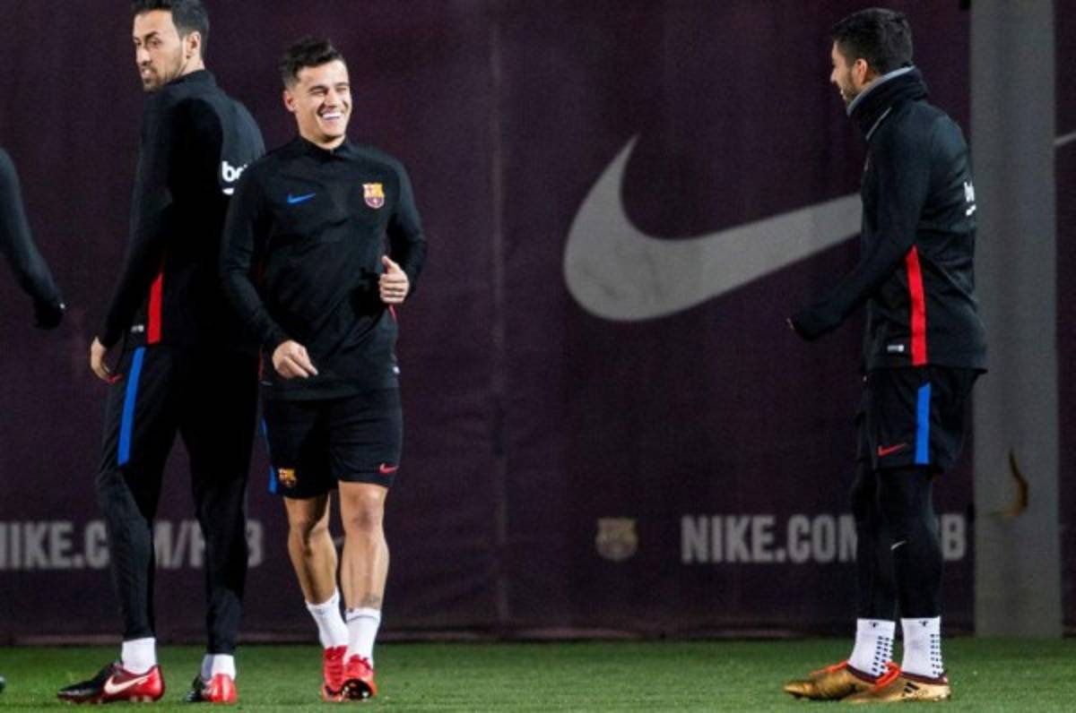 Coutinho y Yerry Mina entran en la lista para el derbi de Copa del Rey