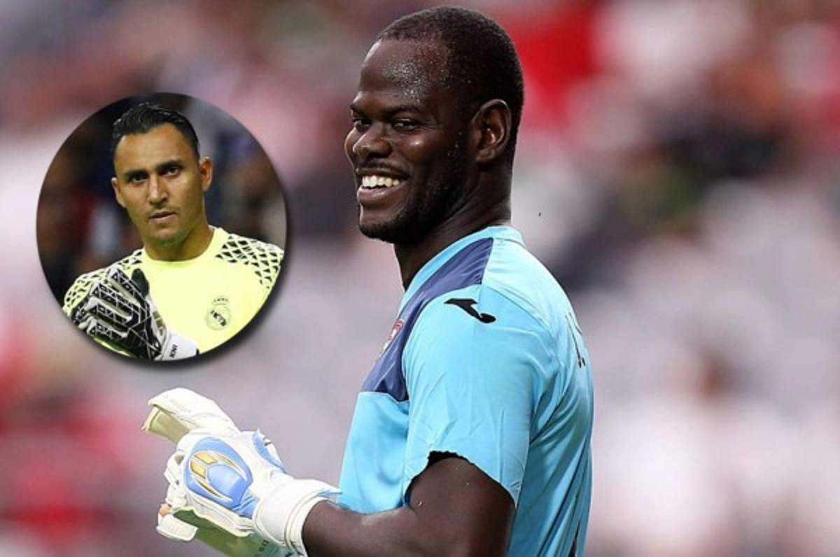 Jan-Michael Williams se quedó con la camiseta de Keylor Navas