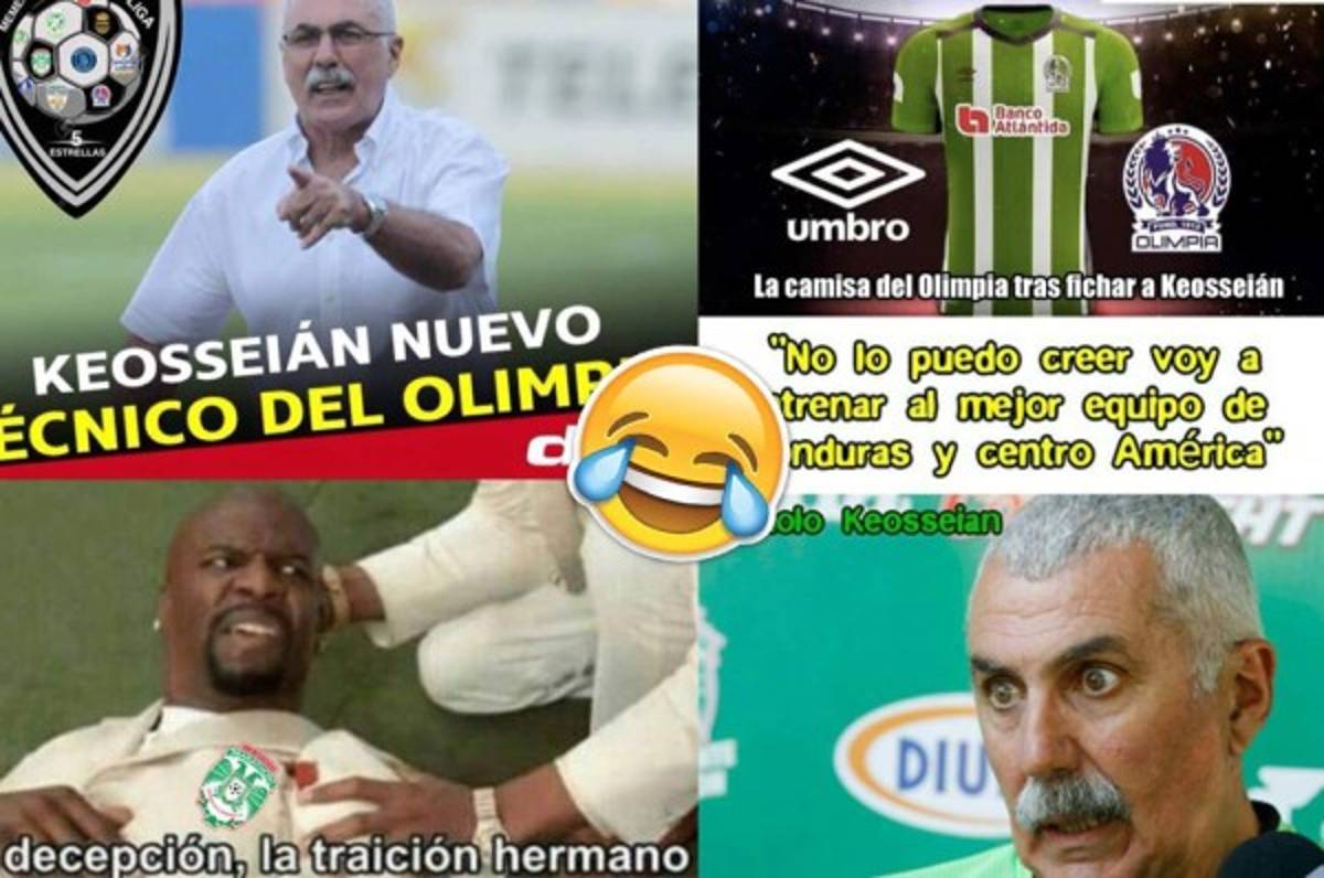 ¡No perdonan! Los divertidos memes que dejó la llegada de Keosseián al Olimpia