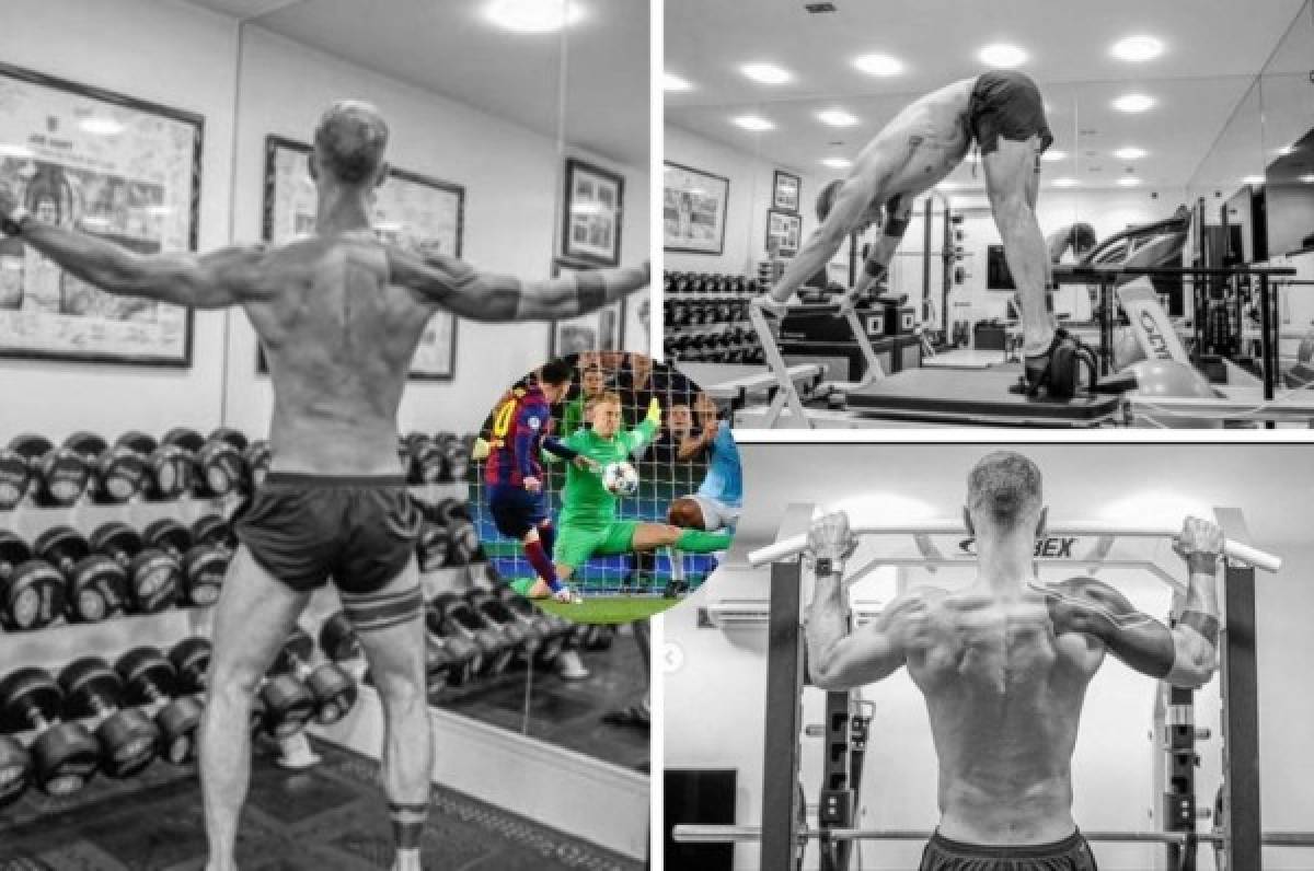 La brutal transformación física de Joe Hart, el portero que busca equipo por Instagram