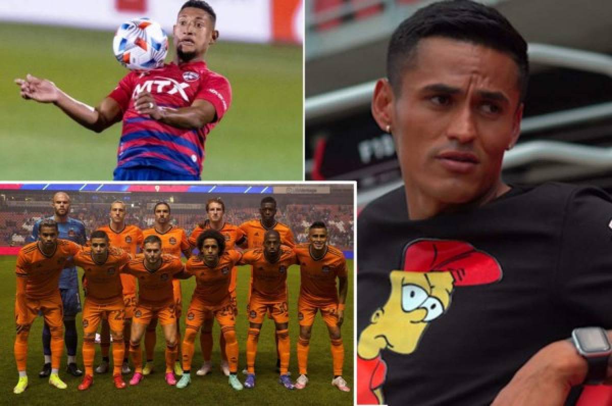 Jornada gris para los futbolistas hondureños en la MLS: Sin triunfos y entre suplencias y lesiones