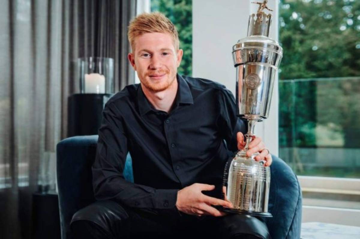 Kevin De Bruyne, elegido como el jugador del año de la Premier League