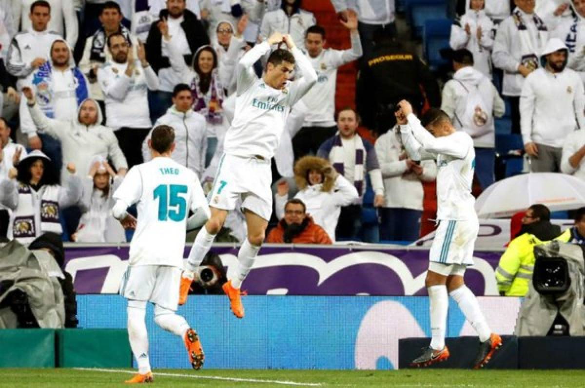 Doblete de Cristiano Ronaldo ante el Getafe y Madrid ahora va por el PSG