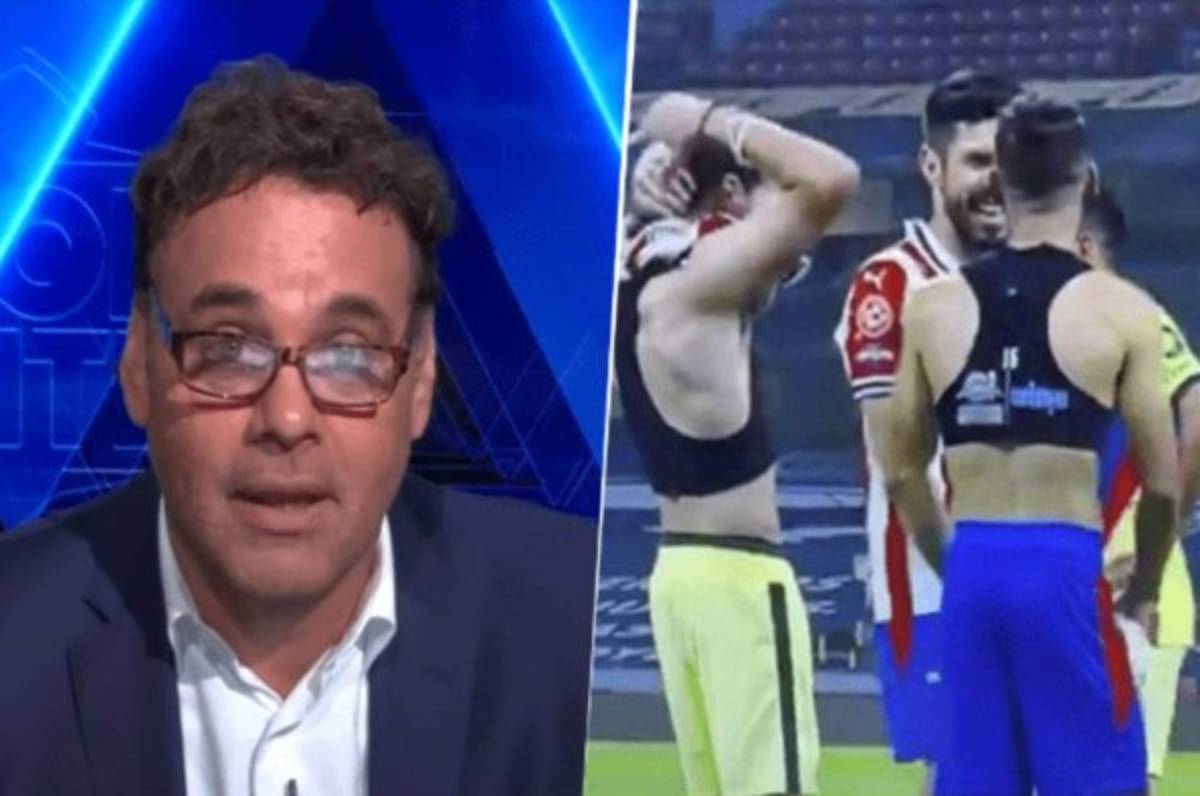 Perdió Chivas y David Faitelson carga fuerte contra Oribe Peralta llamándolo 'sinvergüenza'