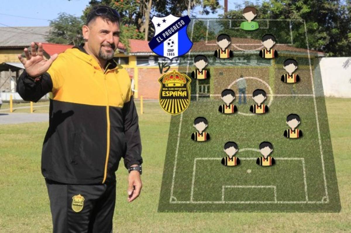 ¡Con novedades! El 11 que utilizaría Real España para la ida del repechaje ante el Honduras