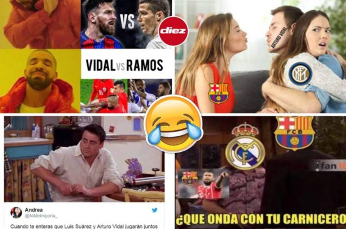 Para reír: Vidal y los graciosos memes tras fichar con el Barcelona