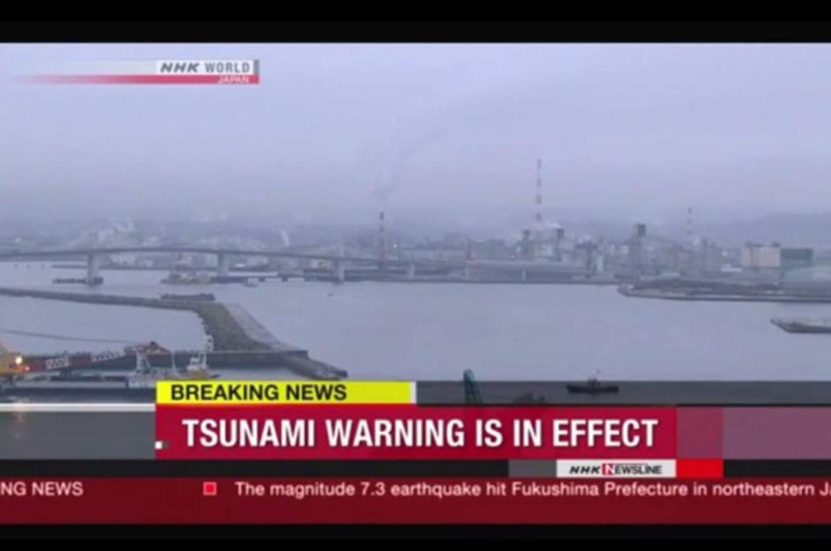 INFORME ESPECIAL: Terremoto de 7,3 sacude Japón y lanzan alerta por tsunami