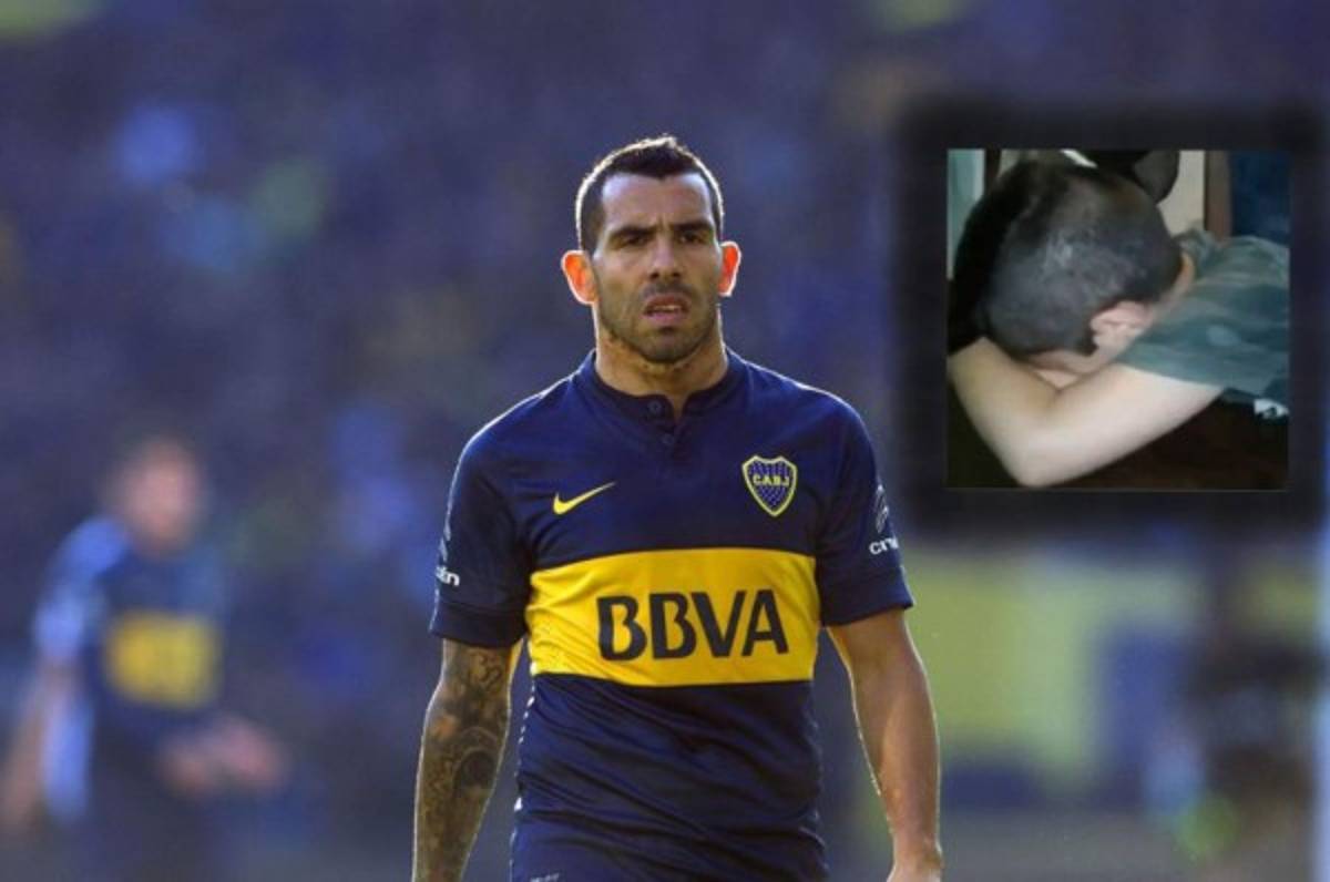 Niño se rompe en llanto al enterarse que Carlos Tévez se marcha a China