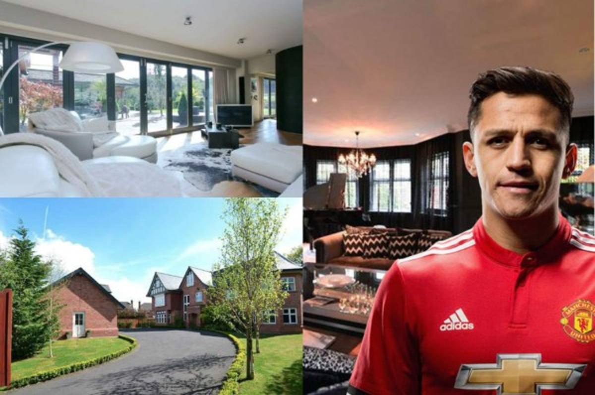 Conocé la espectacular mansión de Alexis Sánchez en Manchester