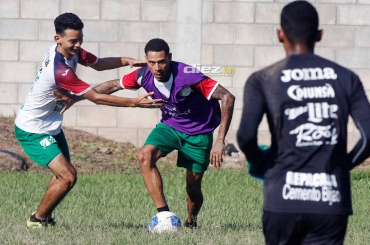 En fotos: El primer entreno de Henry Figueroa como jugador de Marathón