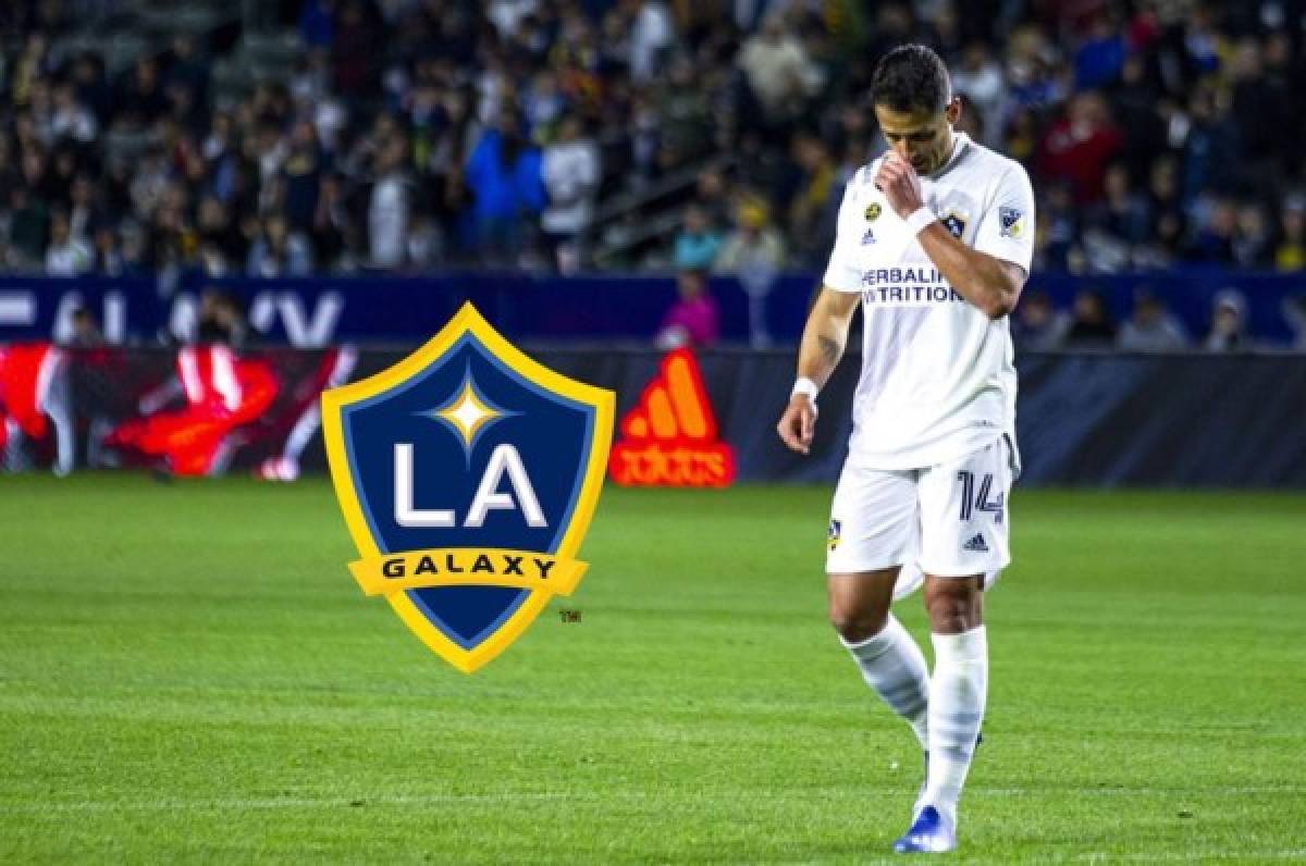 Chicharito Hernández vive un 'infierno' en la MLS con Los Ángeles Galaxy