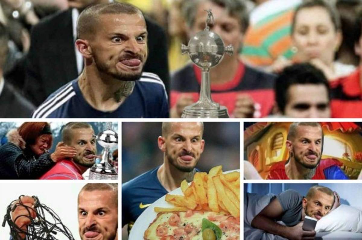 Virales: Los mejores memes de la lengua de Darío Benedetto ante River Plate
