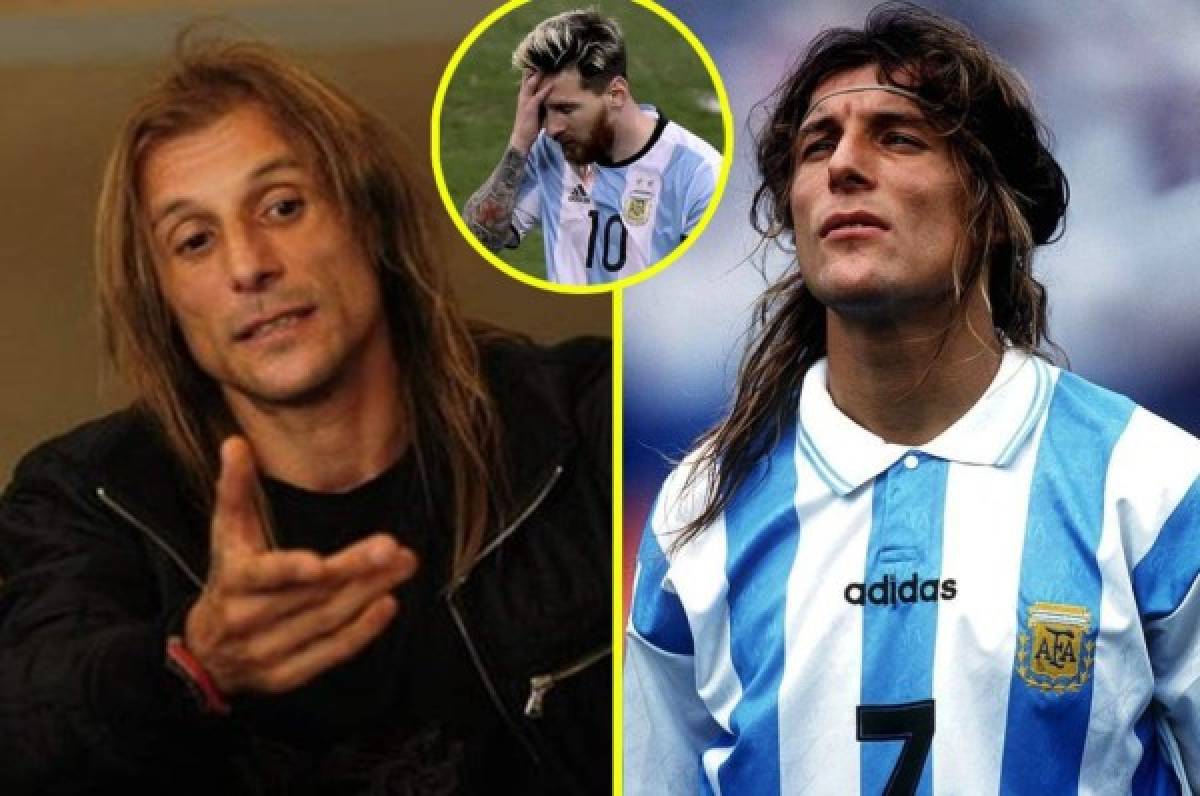 Caniggia dice Maradona y Pelé están por encima de Messi aunque gane Mundial