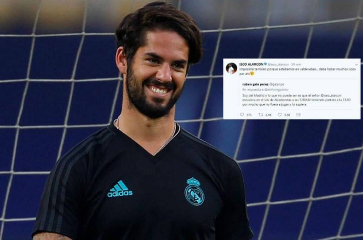 Aficionado acusa a Isco de andar de fiesta y el crack del Madrid le respondió