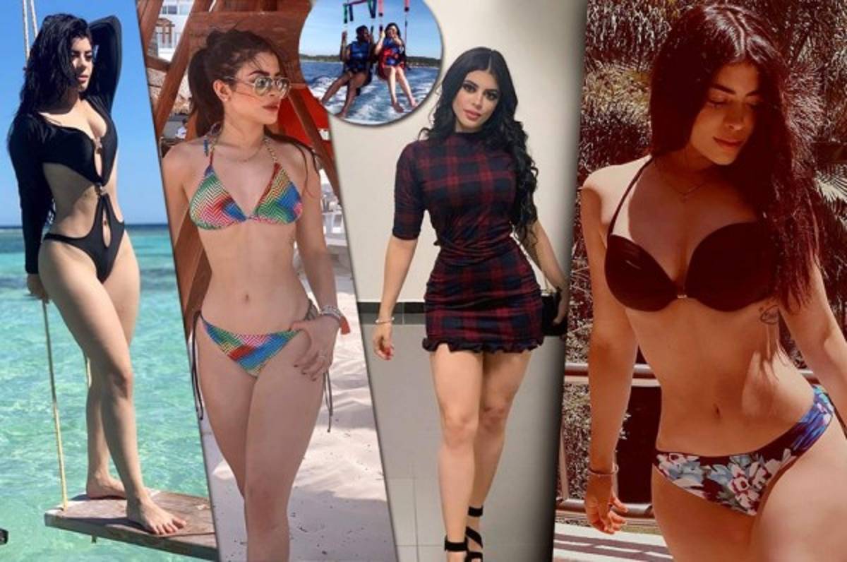 ¿Romance a la vista? Alberth Elis y la despampanante mexicana con la que vacaciona en Roatán