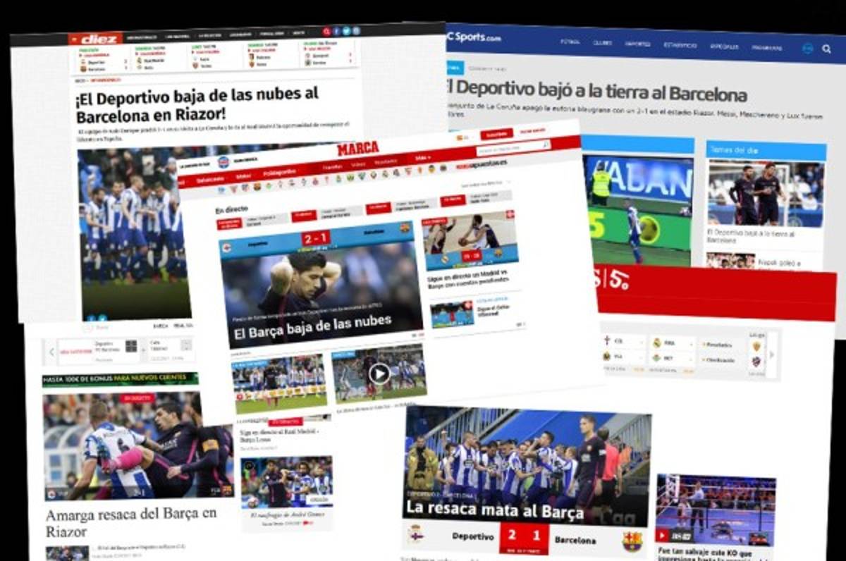 Prensa internacional critica al Barcelona, que pasó de lo sublime a lo ridículo