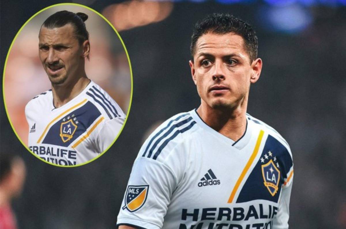 Dardo al Chicharito en el Galaxy: 'Era más fácil jugar con Zlatan Ibrahimovic'