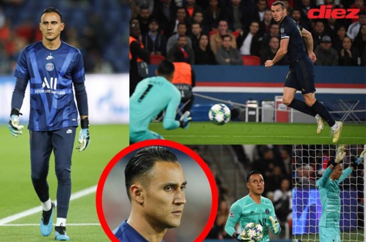 Keylor Navas: Así vivió el tico la victoria del PSG sobre el Real Madrid en Champions