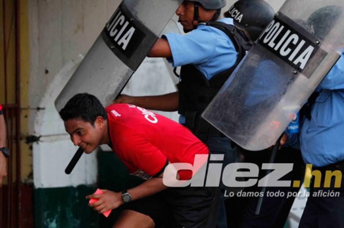Estas son las mejores fotos que dejó las semifinales del fútbol de Honduras