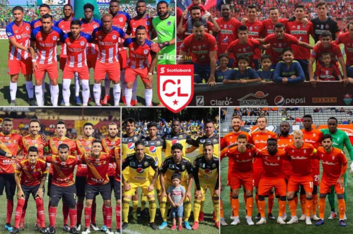 Equipos ya clasificados a Liga Concacaf 2020... Si llega a jugarse tras el coronavirus