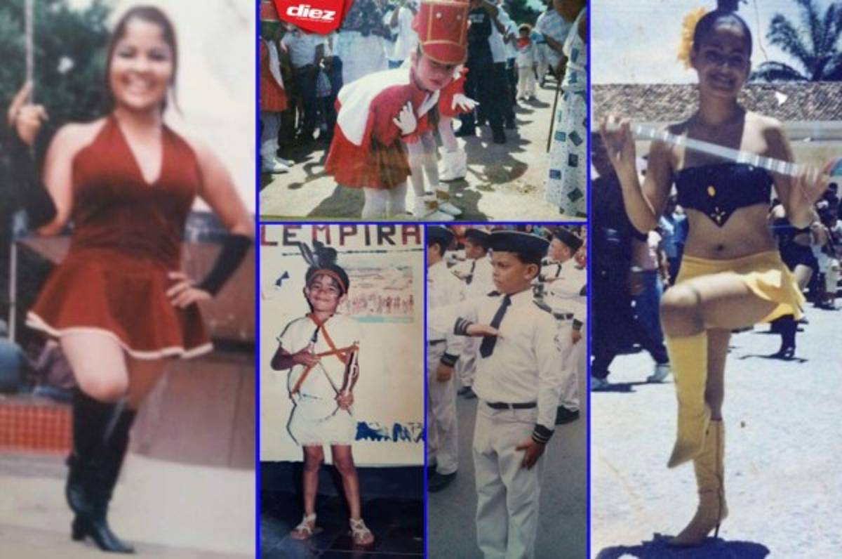 Los famosos hondureños que desfilaron un 15 de septiembre