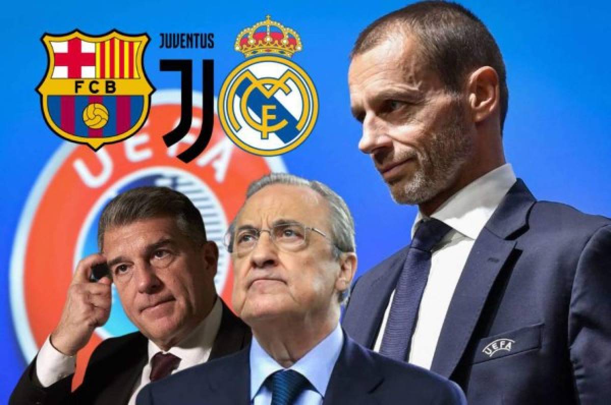 La guerra continúa: UEFA abre expediente sancionador contra Real Madrid y Barcelona por la Superliga