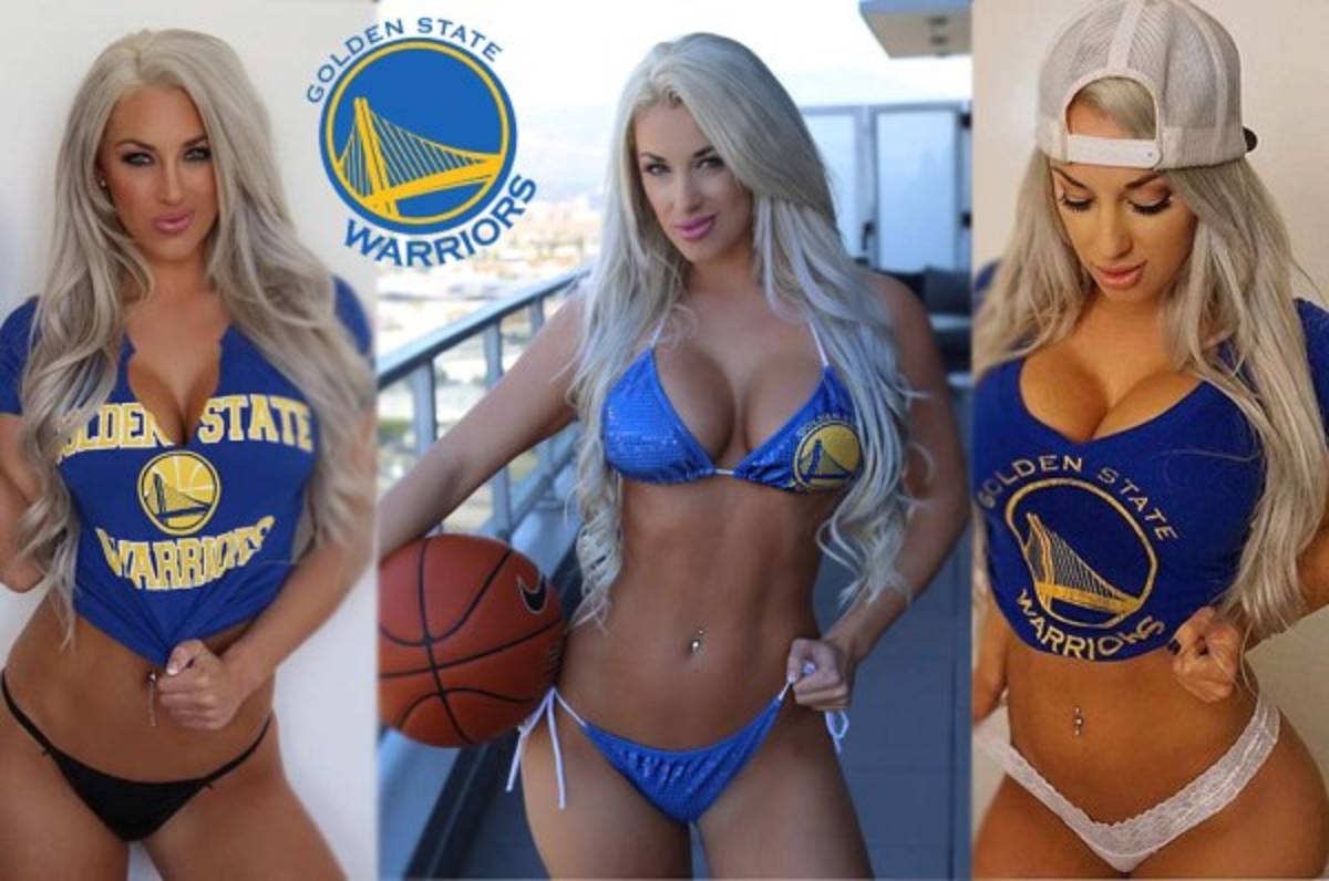 Laci Kay Somers, la despampanante aficionada de los Golden State Warriors