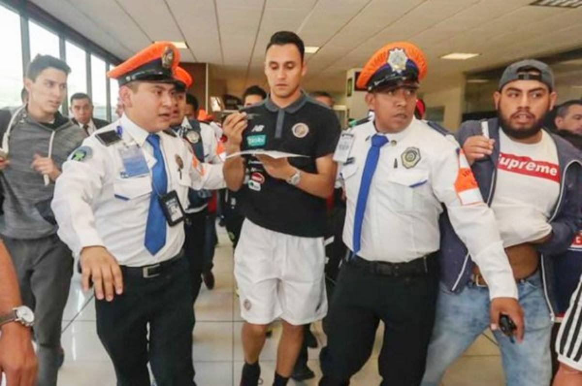 Los ticos llegarán blindados a Honduras y con seguridad especial para Navas
