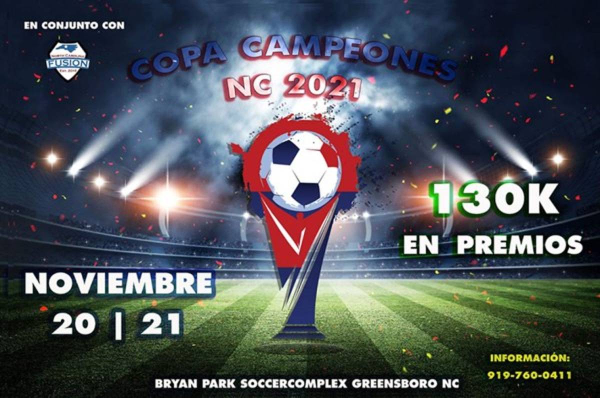 La primera edición de la Copa de Campeones llega a Greensboro con un premio de 130 mil dólares