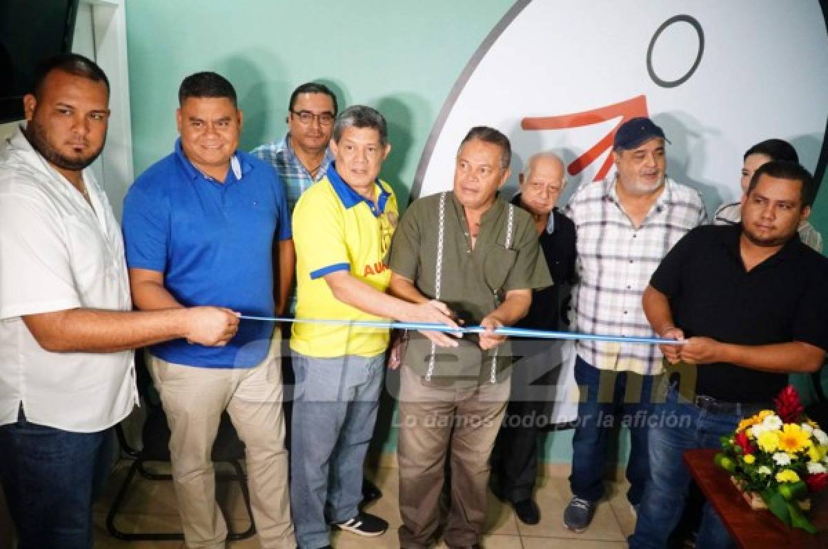 Liga de Ascenso de Honduras Inauguran su nueva oficina en San Pedro Sula