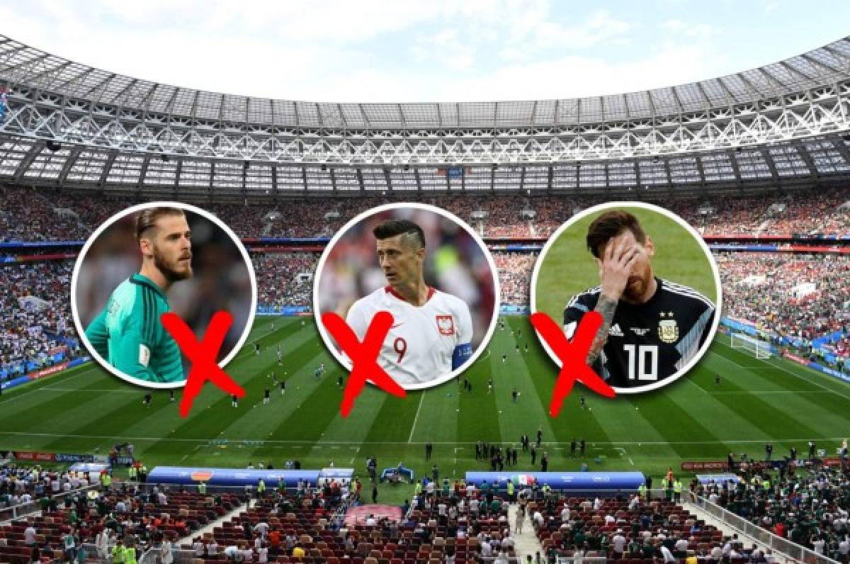 TOP: El 11 de jugadores que decepcionaron en la primera fecha del Mundial de Rusia 2018