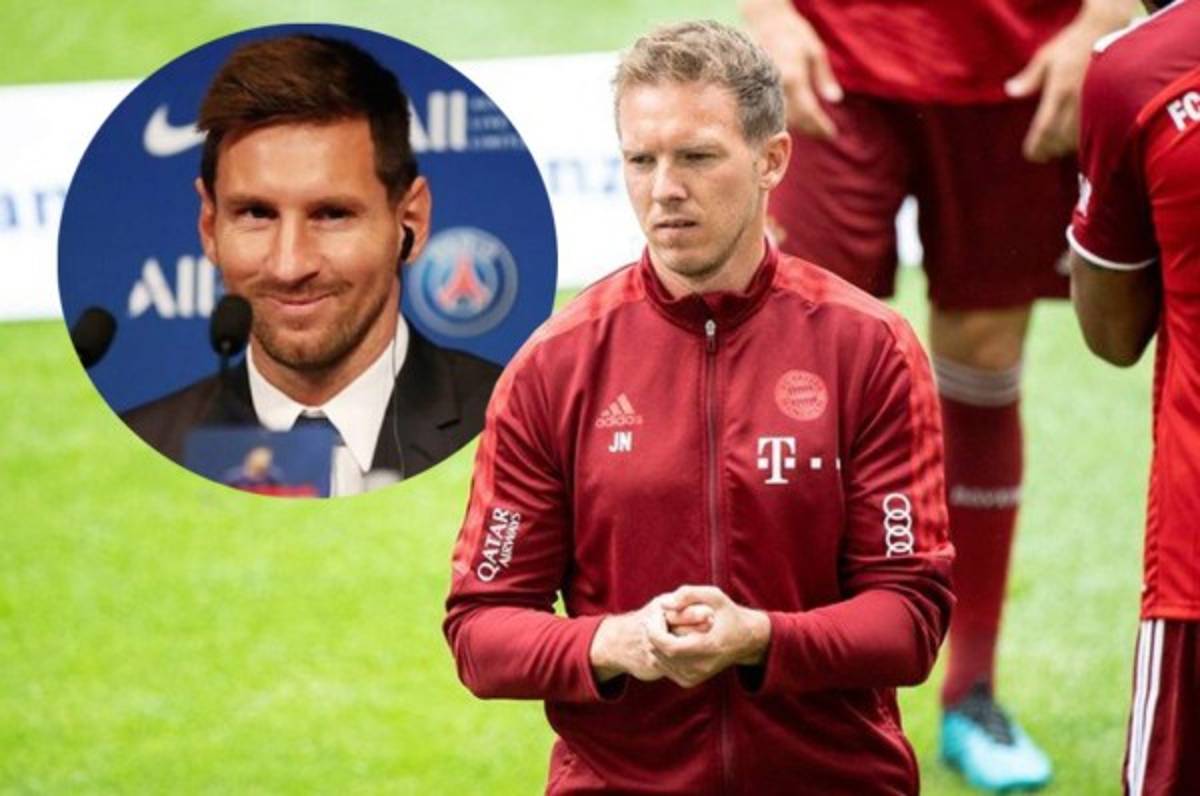 Julian Nagelsmann, joven técnico del Bayern Múnich, carga contra el PSG por el fichaje de Messi