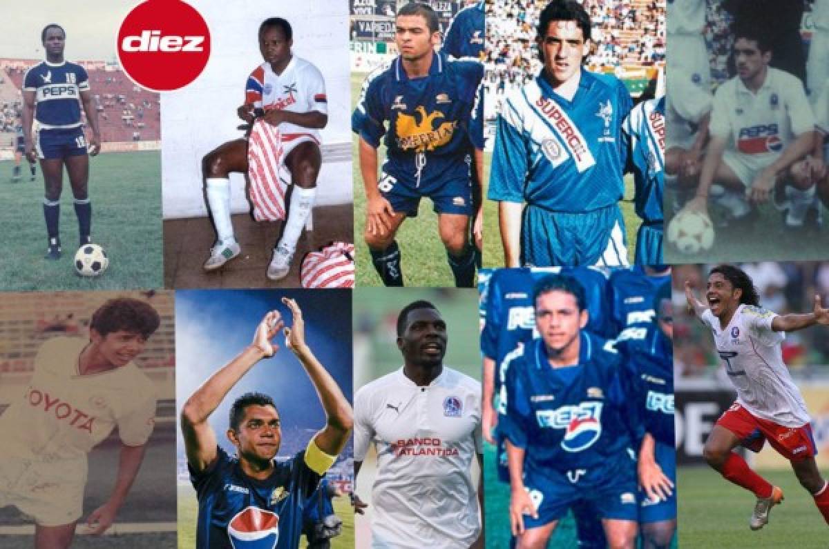 ¿Traición? Los futbolistas que vistieron las camisetas de Olimpia y Motagua