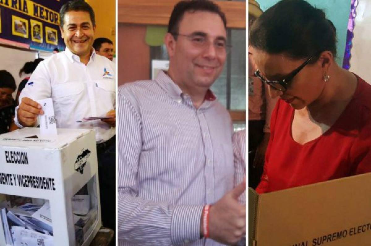 Juan Orlando, Xiomara Castro y Luis Zelaya ganan elecciones primarias en Honduras