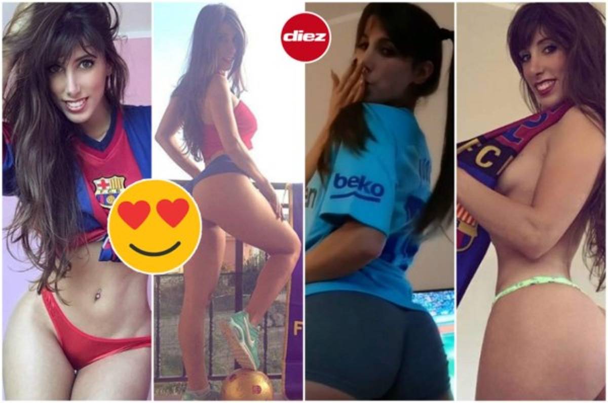 ¡PICANTE! Conocé a Judit Benavente, la musa más ardiente que tiene el Barça