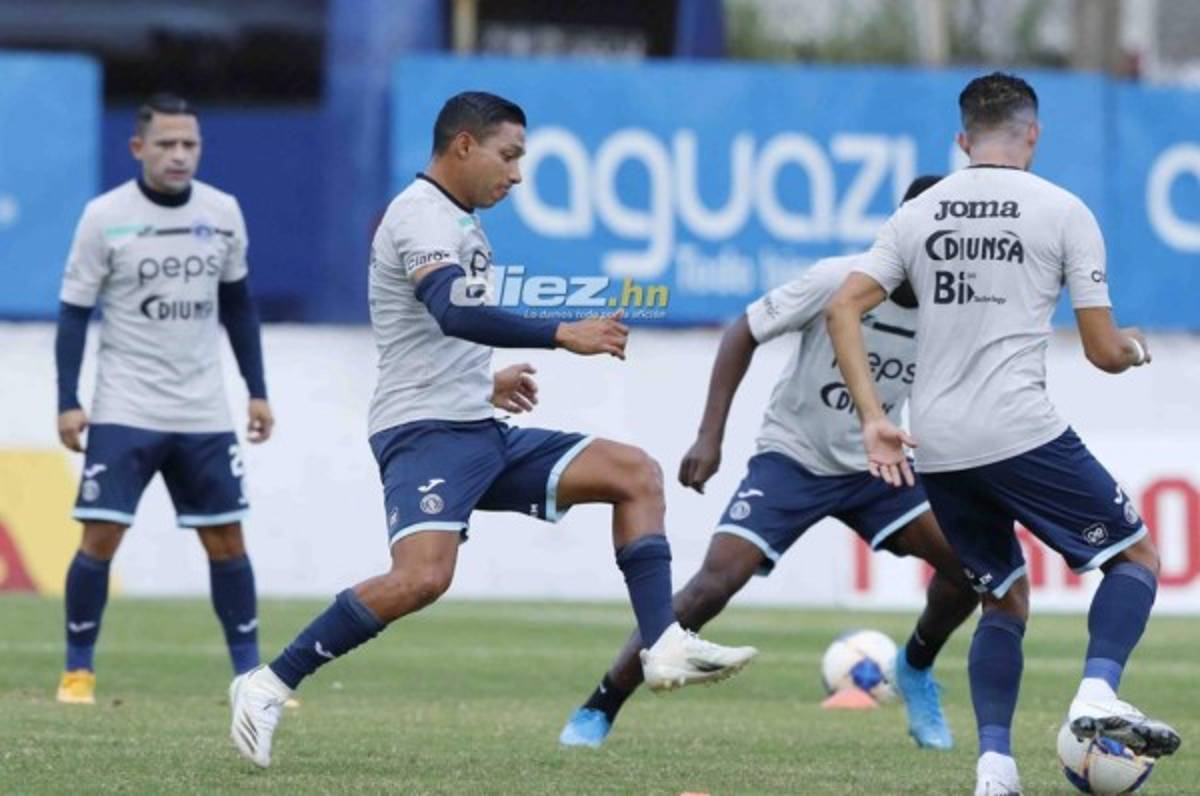¡Con cambios! El 11 con el que Motagua buscaría dar un golpe a autoridad ante Platense en el Excélsior