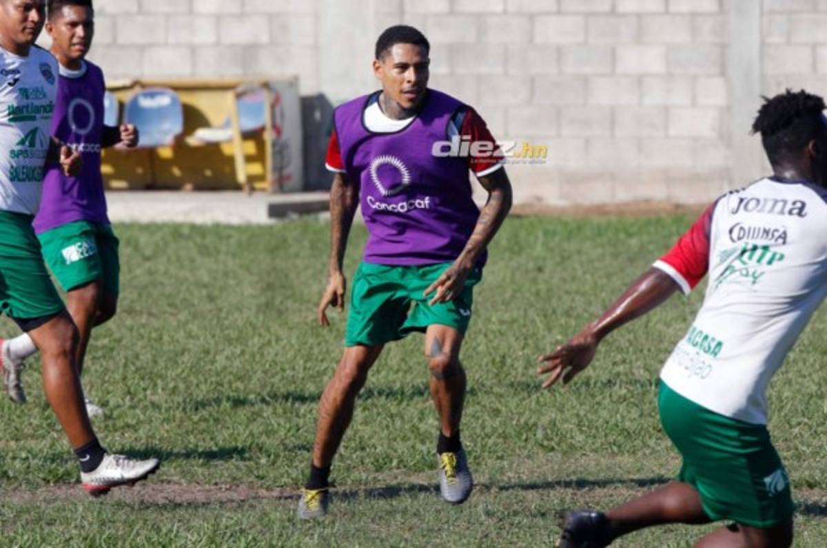En fotos: El primer entreno de Henry Figueroa como jugador de Marathón