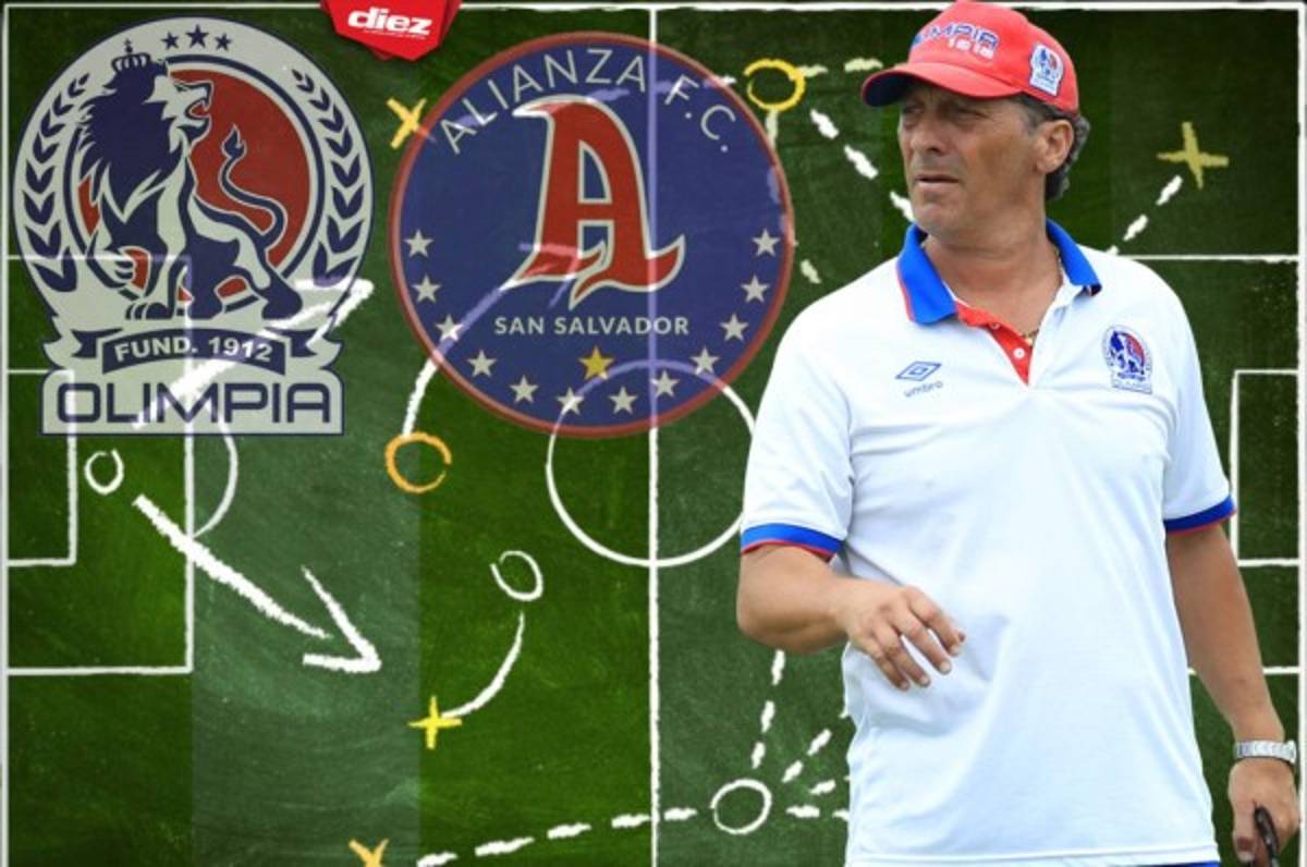 El modificado 11 titular del Olimpia ante Alianza en Copa Premier