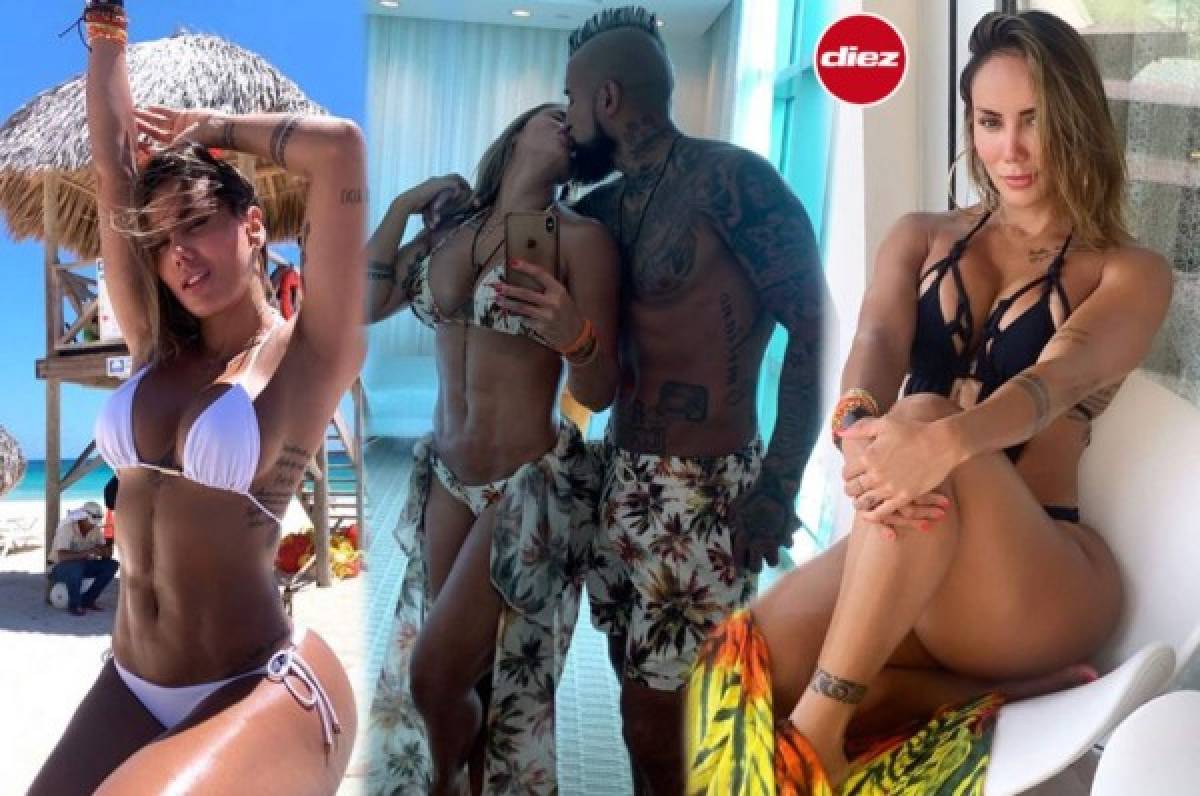 ¡Se olvida del Barça! Las envidiables vacaciones de Vidal con su infartante novia