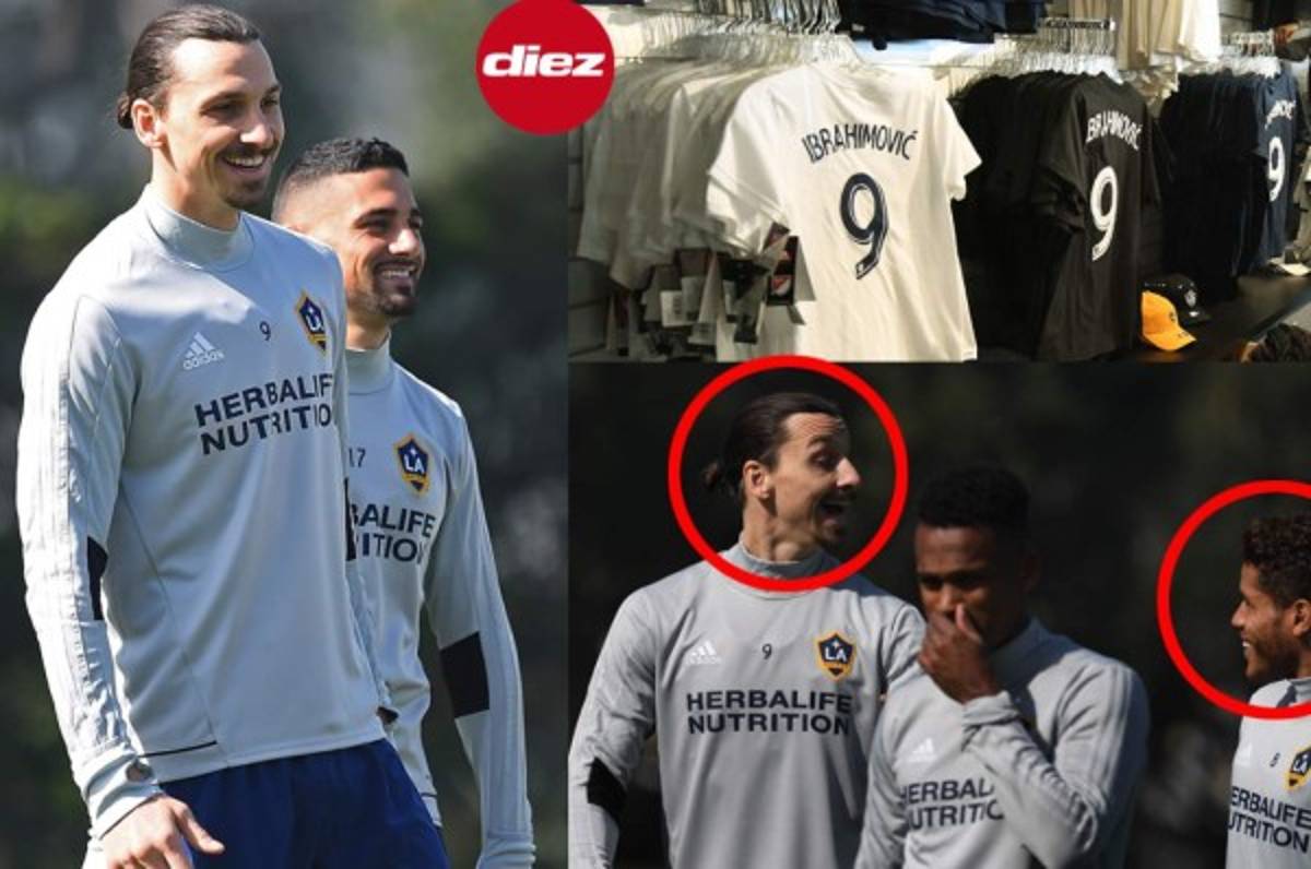 EN FOTOS: 'Ibramanía' en Los Angeles con llegada de Zlatan... ¿Qué se dijo con Jona dos Santos?