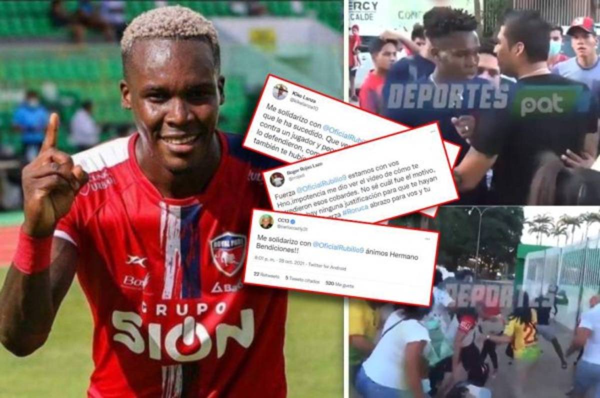 'Aquí se te quiere': futbolistas, periodistas y aficionados se solidarizan con Rubilio Castillo tras altercado