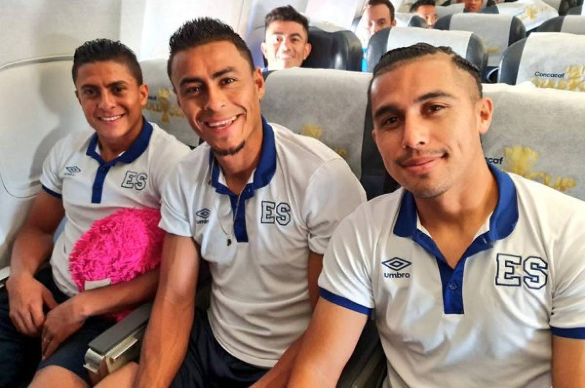 El Salvador arriba a Houston para su segundo partido de Copa Oro