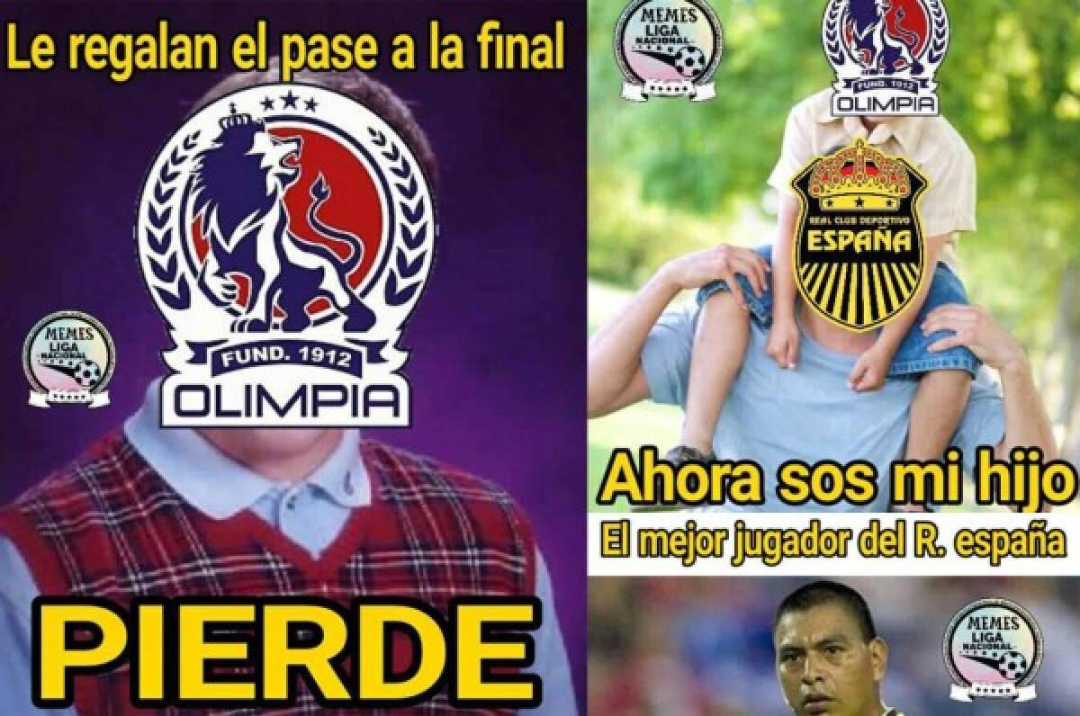 Los duros y amargos memes para Olimpia tras perder Copa Premier ante Real España
