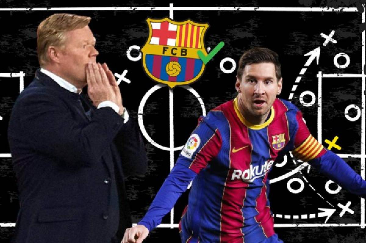 Koeman va con todo: el 11 del Barcelona para buscar hoy el liderato y rozar el título de LaLiga