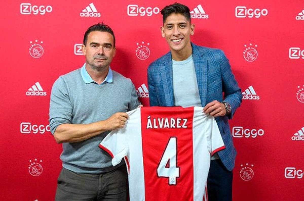 Mexicano Edson Álvarez es presentado por el Ajax y lucirá la '4' que dejó De Ligt