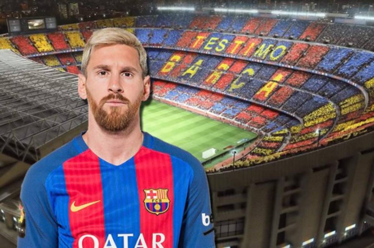 OFICIAL: Lionel Messi renovó con el Barcelona hasta 2021