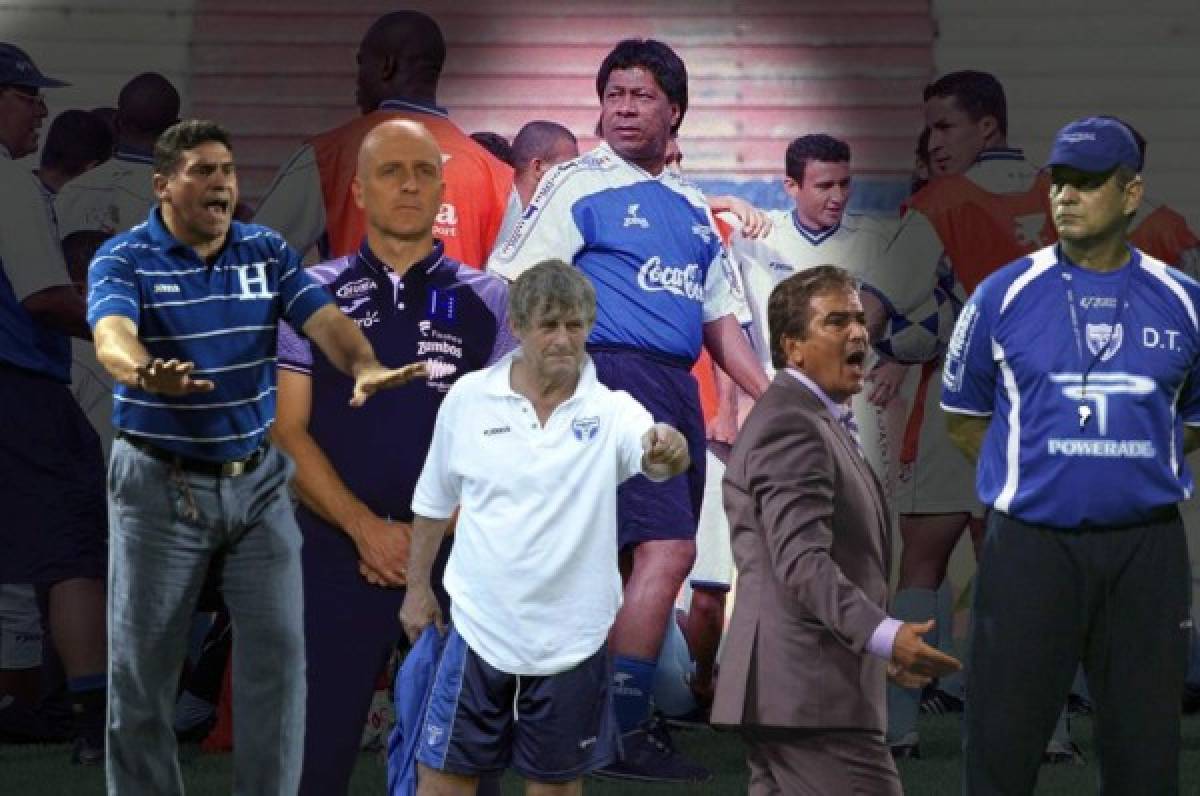 Los números de los técnicos de Honduras en las primeras seis fechas de eliminatorias Concacaf