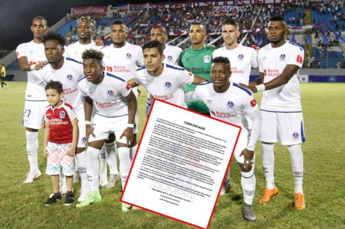 Olimpia emite comunicado por la suspensión de Nahún Espinoza