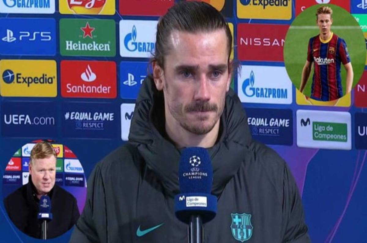 Griezmann y de Jong se lamentan: 'No es la imagen que queríamos dar, hay que buscar soluciones'