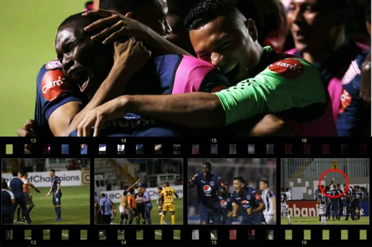 NO SE VIO EN TV: El eufórico festejo de Rubilio y el drama de Castellanos